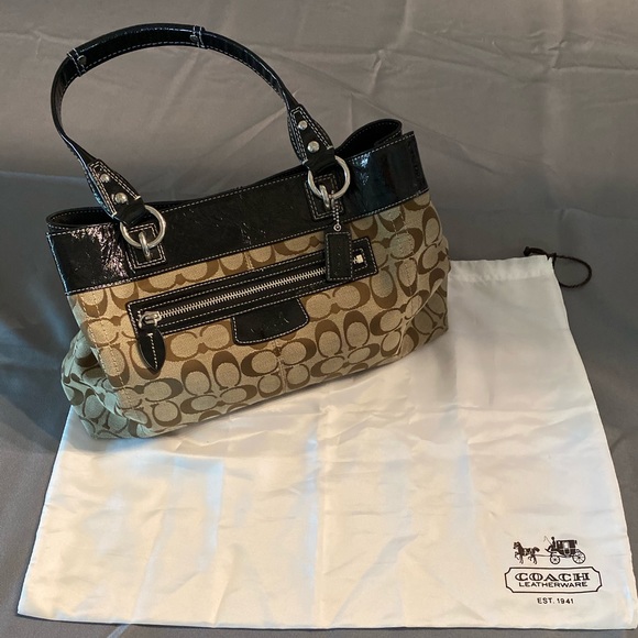 Coach Penelope Signature Shoulder Purse/handbag - Picture 2 of 16